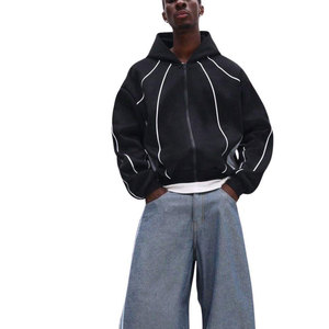 Vente en gros de sweats à capuche oversize pour hommes, style streetwear, tie-dye, 100% coton, imperméables, respirants, tissu épais et lourd, sweats à capuche vintage pour hommes - Product Image 3