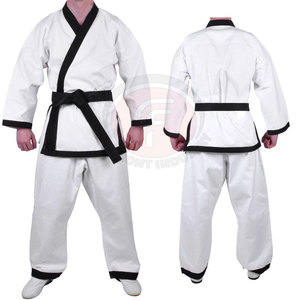 Uniforme de Judo de Alta Calidad para Entrenamiento de Artes Marciales, Kimono con Logotipo Frontal Lavado, Tela de Poliéster/Algodón Resistente para Prácticas en el Gimnasio - Product Image 6