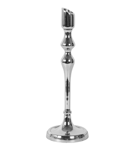 Best Selling High Quality Aluminium Candle Stand for Home Decor Candle Holder Silver Nickel Finished Casted Handmade Customized - Product Image 3