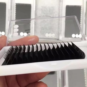 Wholesale Handmade Synthetic Hair Natural Long Individual Lash Trays 12/16 Lines Eyelash Extensions Custom Logo Private Label - Product Image 5