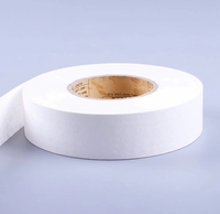 Ruban de papier pour joints de cloisons sèches 150 g/m², non adhésif, perforé au laser et pré-plié pour le jointement des joints de plâtre et de plaques de plâtre