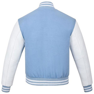 Varsity Jacket Custom Printing Long Sleeve <b>Men's</b> Baseball Jacket <b>Men</b> Plain Blank Varsity Jackets - Product Image 6