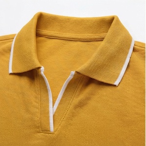 Polo pour femme personnalisé en gros, motif uni, style décontracté, broderie, impression de logo, méthode de tricotage, qualité supérieure - Product Image 4