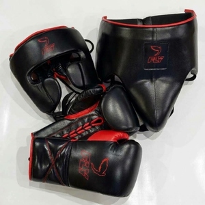 New Arrival Custom Color Fly <b>Boxing</b> <b>Set</b> Custom Fly <b>Sparring</b> <b>Set</b> 100% Original Leather Professional Pro Punching Fly <b>Sparring</b> Kit - Product Image 1