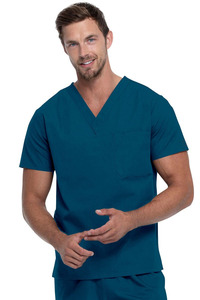 2026 Best Selling Durable Fully Customized V-Neck Women Hospital <b>Jogger</b> <b>Scrub</b> Top Accessories Spandex Twill Fabric Lightweight - Product Image 2