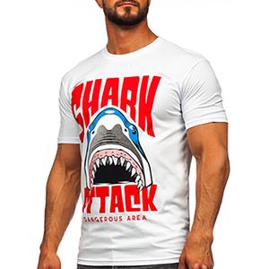 Camiseta Formal de Manga Corta para Hombre, de Poliéster/Algodón, Transpirable, Anti-Pilling, con Estampado Personalizado, Precio de Fábrica al por Mayor, Alta Calidad - Product Image 3