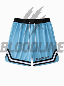 Shorts de sport taille haute gris en maille respirante avec cordon de serrage et fermeture éclair - Product Image 1