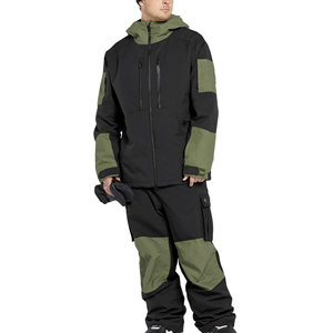 Premium Insulated Ski <b>Jacket</b> <b>Waterproof</b> <b>Winter</b> Snow Coat Breathable Fabric Design For Ultimate Comfort In Cold Weather Sports - Product Image 4