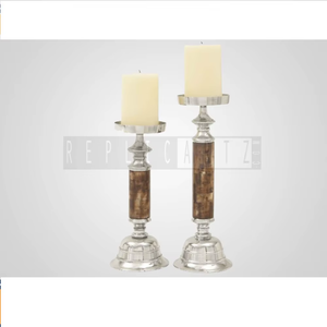 Wooden Pillar Candlestick <b>Stand</b> <b>Tea</b> Light Candle Holder Home Decor Accent for Wedding Birthday Events Table Centerpiece decor - Product Image 3