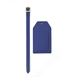 Custom Logo Leather Luggage <b>Tags</b> Manufacturer Direct Wholesale Real Leather <b>Suitcase</b> Labels for Corporate Gifts LTG-0304 - Product Image 6