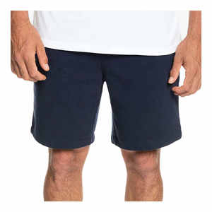 Shorts de Verano Unisex de Algodón para Adolescentes, Cintura Elástica, Diseño Transpirable, Colores Sólidos, Logotipo Frontal - Product Image 4