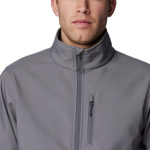 High Quality Winter Men Softshell Jacket with Zipper Closure Full Customized Men Softshell Jacket For Men - Product Image 3
