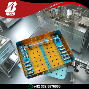 Kit de Cirugía Menor Básica de 13 Piezas con Instrumentos Quirúrgicos en Caja de Acero Inoxidable, Fuente de Alimentación Manual, Pinzas de Calidad, Plástico - Product Image 2