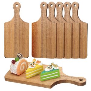 Planche à découper multifonctionnelle en bois d'acacia durable et élégante pour couper les fruits, les légumes et les aliments - Product Image 4