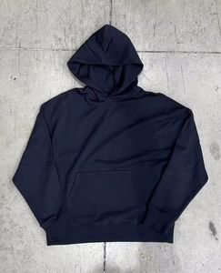 เสื้อฮู้ดดี้ผ้าฟลีซหนานุ่ม 100% ผ้าฝ้าย เสื้อกันหนาวลายเรียบมีฮู้ด - Product Image 3