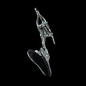 Support de lyre en acier inoxydable poli pour cornet, fixation cloche pour cornet - Product Image 3