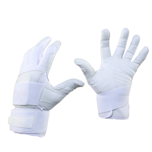 Guantes de béisbol deportivos para hombre con correa ajustable, guantes de bateo de béisbol transpirables de dedo completo - Product Image 1