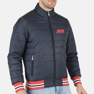 Chaquetas de Invierno Acolchadas de Alta Calidad Hechas en Pakistán, Diseño Personalizado al por Mayor, Chaquetas con Capucha y Logotipo Frontal para Hombre - Product Image 3
