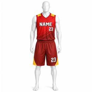Uniforme de Baloncesto Deportivo sin Mangas, Transpirable, Diseño Personalizado al por Mayor, Conjunto Deportivo de Baloncesto de Moda Premium - Product Image 5