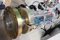 Le panneau de mur cannelé de PVC WPC profile la machine jumelle d'extrudeuse à vis