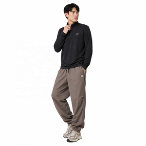Pantalones de hombre al por mayor con cordón, resistentes al agua, de nailon, estilo jogger, corte relajado, moda urbana Y2K, ropa casual, suministro a granel, EE. UU. - Product Image 4