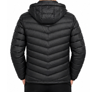 Custom <b>Men</b> Bubble Jacket <b>Winter</b> <b>Warm</b> Puffer <b>Coat</b> Lightweight Padded Windproof Outdoor Streetwear OEM ODM Private Label Wholesale - Product Image 4