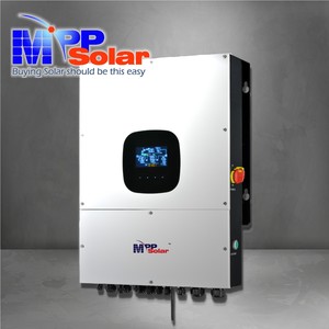 Inversor de Energía Solar Híbrido IP65 de 10kw, Cargador MPPT Simple/Doble, Fase Dividida 110V/220V 48VDC, Certificado UL1741 CEC, Paralelizable - Product Image 1