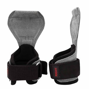 Sangles de poignet rembourrées pour la musculation, résistantes et offrant une bonne adhérence. - Product Image 2