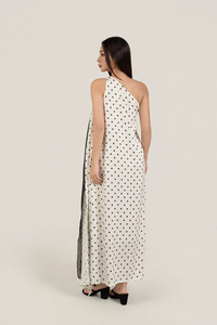 Nouvelle Robe Longue Décontractée en Coton et Polyester, Tissée, à Rayures Droites Teintes, Boutonnée sur le Devant, pour l'Été - Product Image 4