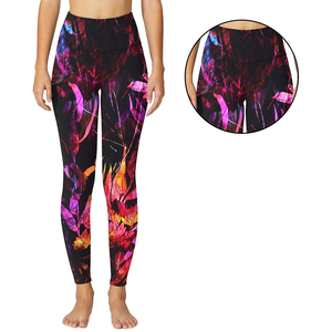 Leggings de yoga pour femmes, style tendance, prix de gros, service OEM, lavables, imperméables, taille haute, sans couture - Product Image 3