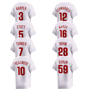 Camiseta de Béisbol Personalizada 2026 de Secado Rápido para Hombre y Mujer, Edición Limitada de los Philadelphia Home, Transpirable para Jóvenes - Product Image 1