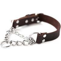 Großhandel Luxuriöses Verstellbares Nieten-Lederhalsband für Hunde - Langlebiges Hundetrainingshalsband