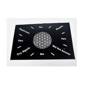 แผ่นรองลูกตุ้มรูปดาวห้าแฉกแผ่นทำนายโชคชะตาสำหรับทำความสะอาดพลังงานด้านลบ8X12นิ้วตามความต้องการ - Product Image 5