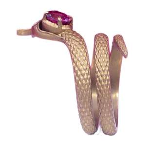 แหวนเงินแท้ 925 ชุบทอง ประดับทัวร์มาลีนและเพชร สำหรับทั้งชายและหญิง พร้อมมอสซาไนต์ - Product Image 4