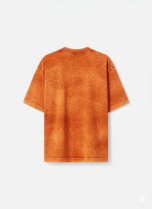 T-shirt décontracté à manches courtes et col rond pour homme, en coton uni, noir délavé, style vintage - Product Image 4