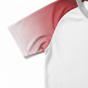 Custom <b>Cricket</b> Uniform Sublimation Team Jersey Trousers Set Men's <b>White</b> Red Stripe Moisture Wicking Rugby Apparel All Seasons - Product Image 6