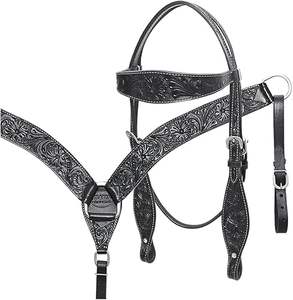 ชุดอุปกรณ์บังเหียนม้าอินเดียสุดหรู พร้อมแผ่นปิดอก ราคาดีที่สุด พร้อมอุปกรณ์ตกแต่งเงิน  โลโก้สั่งทำได้ ราคาดีที่สุด - Product Image 1