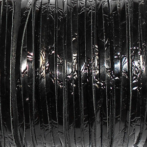 Cordons plats en cuir style reptile, finition cirée, 3mm et 8mm, longueur personnalisée, imperméables, écologiques, pour la maison, les textiles, les bijoux et les chaussures - Vente en gros - Product Image 3