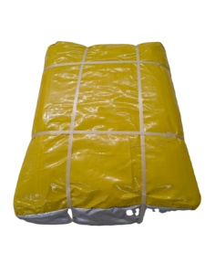 Bâche en PE sur mesure la plus vendue, en tissu maillé uni avec œillets étanches, meilleur prix pour usage extérieur polyvalent - Product Image 5