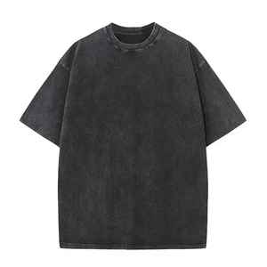 Pink Oversized Short Sleeve T-Shirt Men's Casual O-Neck Solid Color Jersey Cotton <b>Tshirt</b> For Unisex - Product Image 2