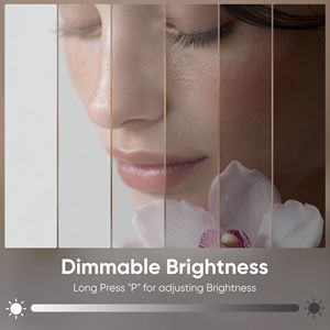 Specchio per Trucco LED 17x19 Pollici, Specchio da Toeletta Dimmerabile con 3 Modalità di Colore e Controllo Touch - Product Image 4