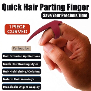 Anillo Separador de Cabello para Extensiones, Herramienta Fácil de Usar para Separar, Seccionar, Trenzar y Peinar Extensiones de Cabello - Product Image 2