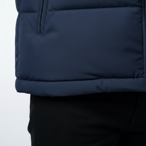 Veste matelassée d'hiver pour homme, col montant, vêtements personnalisés, fabricant de vêtements, service OEM - Product Image 6