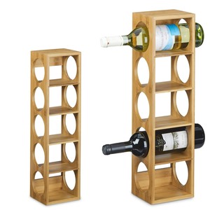 Porte-bouteille à vin en métal minimaliste, design géométrique, vente en gros - Product Image 5