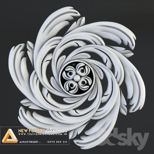 เครื่องประดับผนังโลหะลายดอกลิลลี่ ดีไซน์เรียบหรู สำหรับตกแต่งรั้ว ประตู และโครงบังตา - Product Image 3