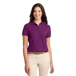 Polos de mujer de la mejor edición, crea tu propio logotipo impreso de buena calidad por el fabricante para Polos de mujer - Product Image 4