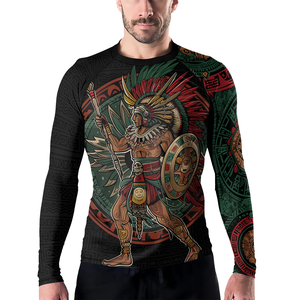 Rashguard de BJJ personnalisé imprimé par sublimation, respirant, à séchage rapide, de haute qualité, pour l'entraînement de Jiu-Jitsu No-Gi, de grappling et de compression MMA - Product Image 6