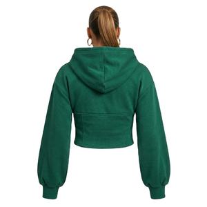 Sudadera con Capucha Personalizada de Moda para Mujer, Sexy, Lisa, Deportiva, Ecológica, de Forro Polar, de Invierno, con Mangas Farol, Casual, Talla Grande - Product Image 3