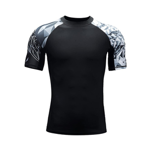Best Selling High Quality Custom Made Men Compression Rashguard Shirt Sublimated Wear Made In Pakistan - Product Image 2
