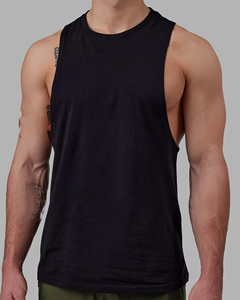 Camiseta Deportiva Transpirable de Alta Calidad para Hombre, Corte Holgado, Algodón y Fibra de Bambú, Servicio OEM - Product Image 1